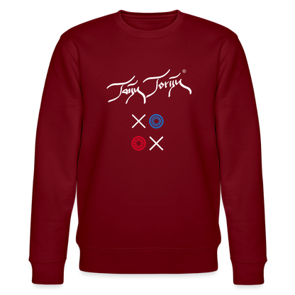 18.03.26 Stanley/Stella Unisex Bio-Sweatshirt CHANGER - dunkle Farben - Burgunderrot