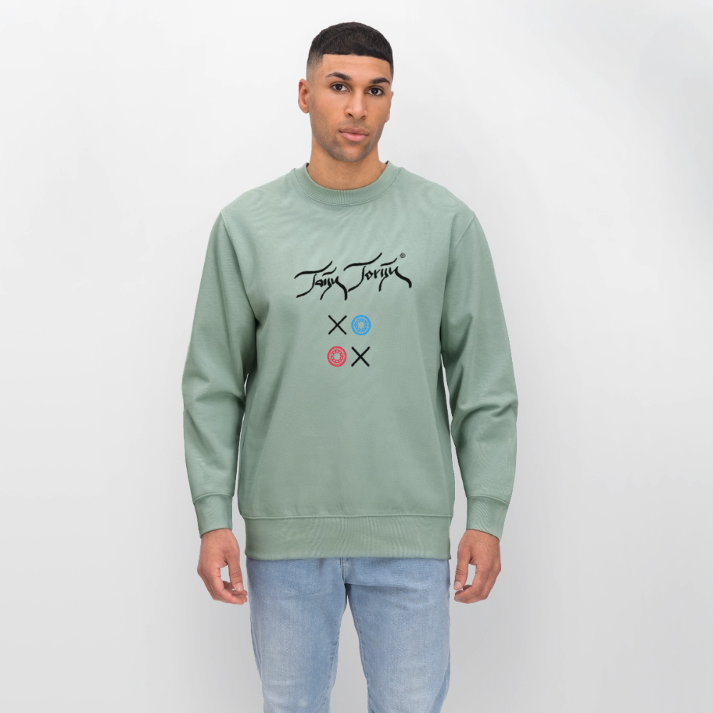 18.03.26 Stanley/Stella Unisex Bio-Sweatshirt CHANGER - Helle Farben - Helles Graugrün