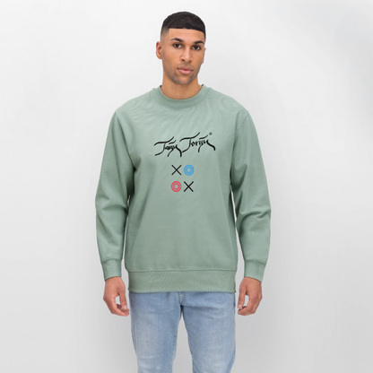 18.03.26 Stanley/Stella Unisex Bio-Sweatshirt CHANGER - Helle Farben - Helles Graugrün