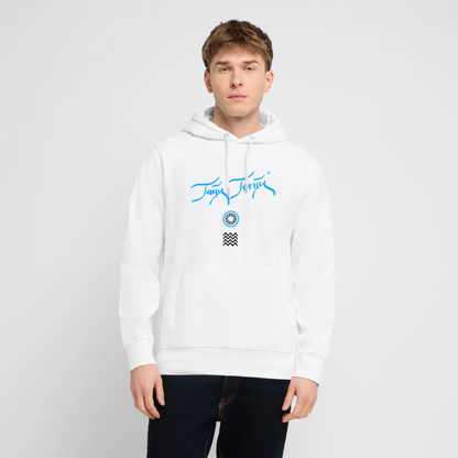 20.03.26 Taijn Toriijn "Surfing North Shore" - StanleyStella-Unisex Bio-Hoodie 2 - Weiß - Weiß