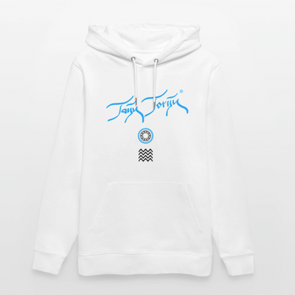 20.03.26 Taijn Toriijn "Surfing North Shore" - StanleyStella-Unisex Bio-Hoodie 2 - Weiß - Weiß