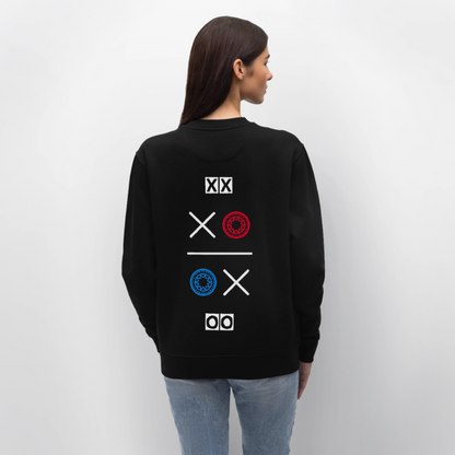 18.03.26 Stanley/Stella Unisex Bio-Sweatshirt CHANGER - dunkle Farben - Schwarz