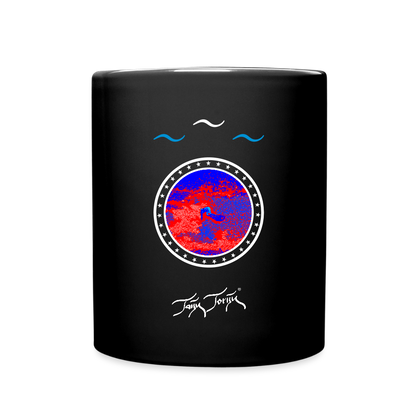 "Surfing North Shore - Hawaii" - Kaffeebecher - Schwarz