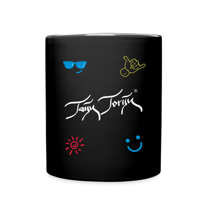 "It´s never too late to start something great!" - Tasse - Schwarz