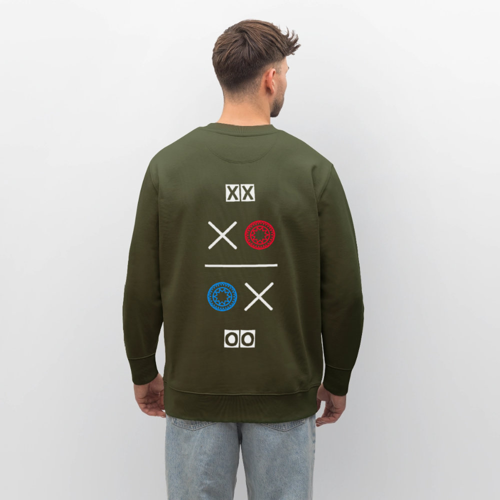 18.03.26 Stanley/Stella Unisex Bio-Sweatshirt CHANGER - dunkle Farben - Khaki