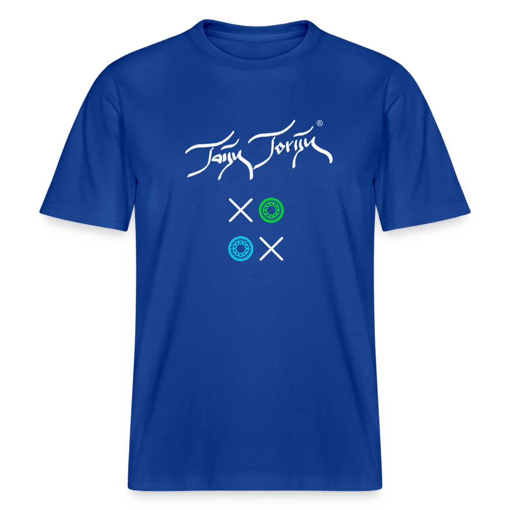 20.03.26 Taijn Torijn "Kisses & Hugs" - Stanley/Stella RELAXED FIT Unisex Bio Rundhals-T-Shirt - Dunkle Farben - Dunkelblau