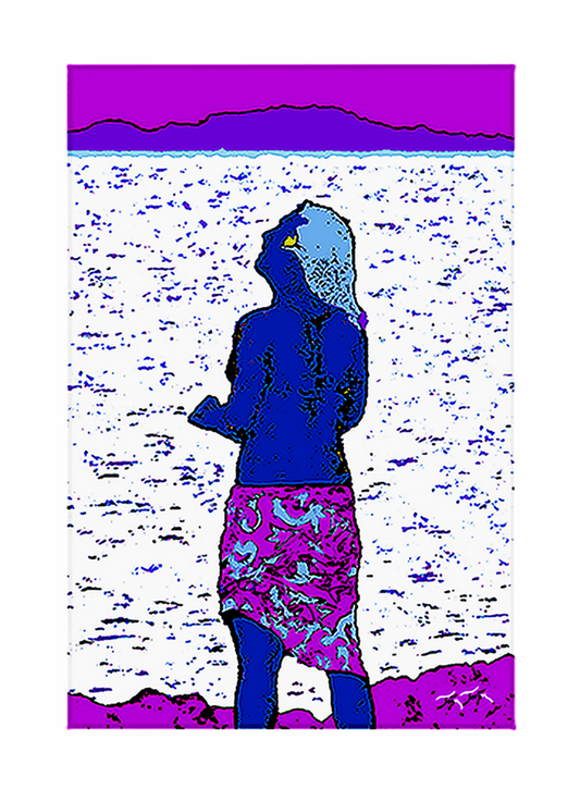 "Polynesian Woman - Bora Bora" - - - OPEN EDITION - - - Canvas