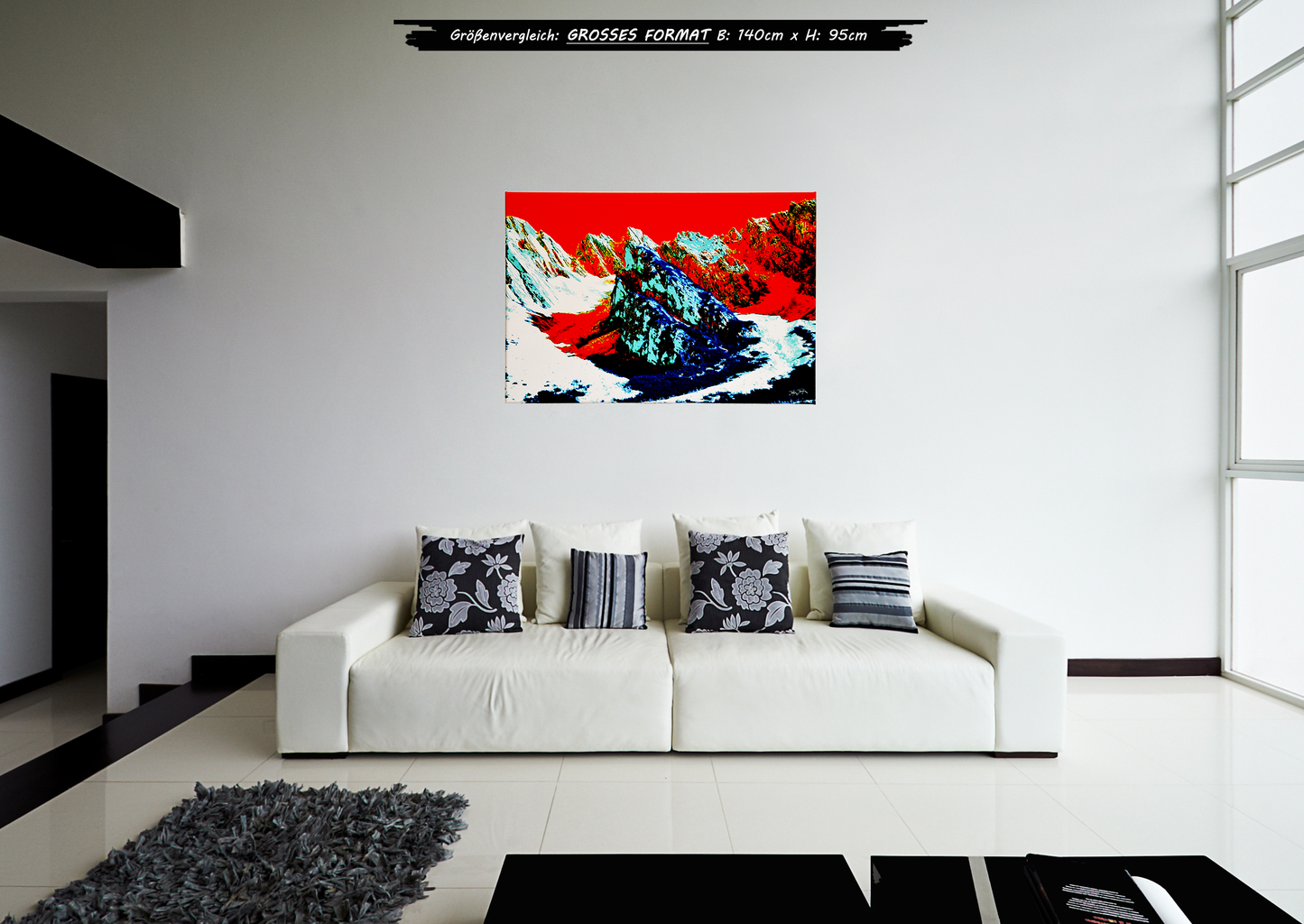 "Mountain Giant - Dolomites" - - - OPEN EDITION - - - Canvas