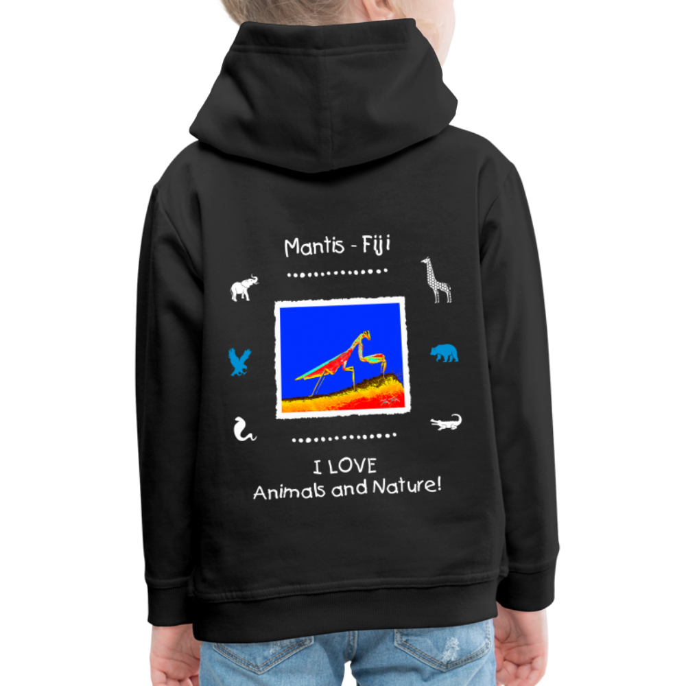 21.09.23 Taijn Torijn "Mantis" KINDER Premium Hoodie - Schwarz