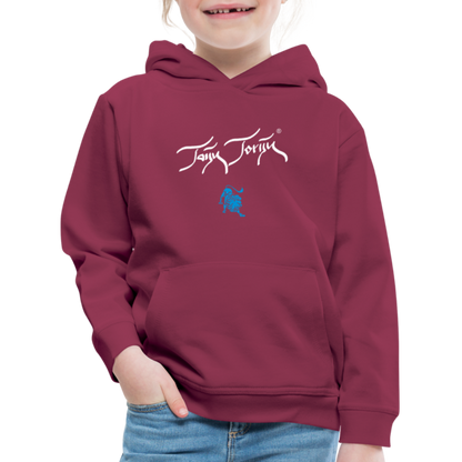 21.09.23 Taijn Torijn "Mantis" KINDER Premium Hoodie - Bordeaux