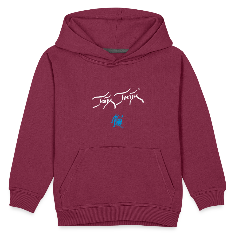 21.09.23 Taijn Torijn "Mantis" KINDER Premium Hoodie - Bordeaux