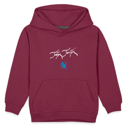 21.09.23 Taijn Torijn "Mantis" KINDER Premium Hoodie - Bordeaux