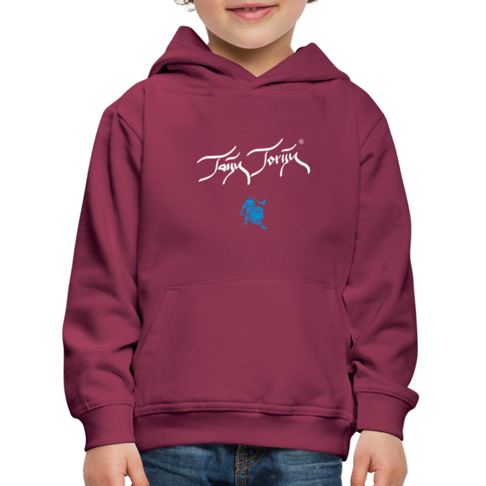 21.09.23 Taijn Torijn "Mantis" KINDER Premium Hoodie - Bordeaux