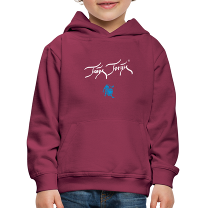 21.09.23 Taijn Torijn "Mantis" KINDER Premium Hoodie - Bordeaux