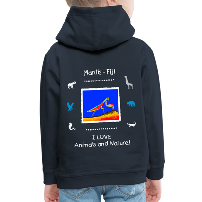 21.09.23 Taijn Torijn "Mantis" KINDER Premium Hoodie - Navy