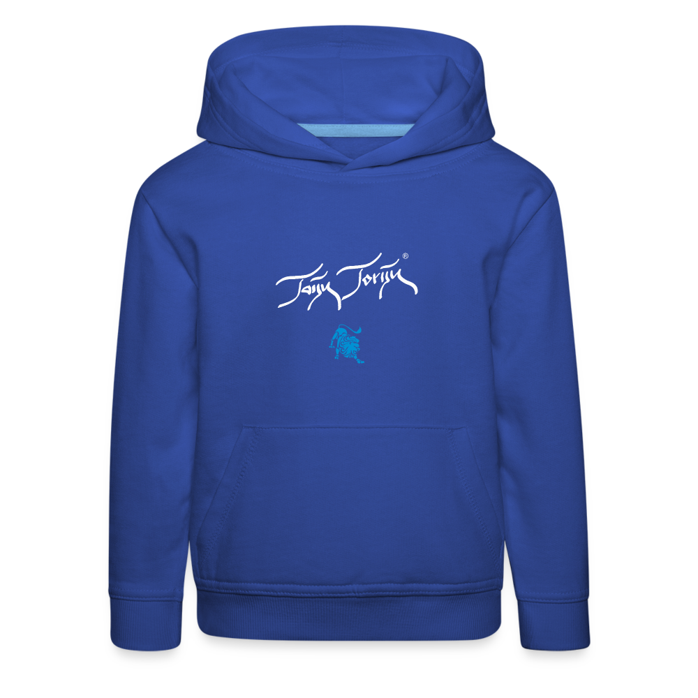 21.09.23 Taijn Torijn "Mantis" KINDER Premium Hoodie - Royalblau