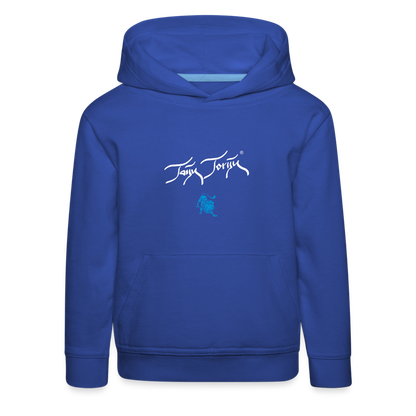 21.09.23 Taijn Torijn "Mantis" KINDER Premium Hoodie - Royalblau