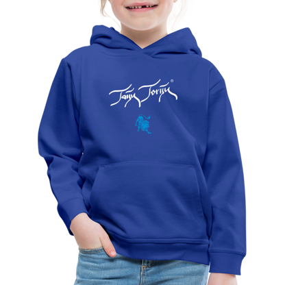 21.09.23 Taijn Torijn "Mantis" KINDER Premium Hoodie - Royalblau