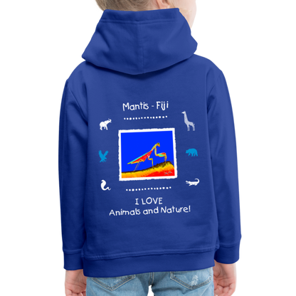 21.09.23 Taijn Torijn "Mantis" KINDER Premium Hoodie - Royalblau