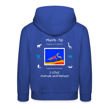 21.09.23 Taijn Torijn "Mantis" KINDER Premium Hoodie - Royalblau