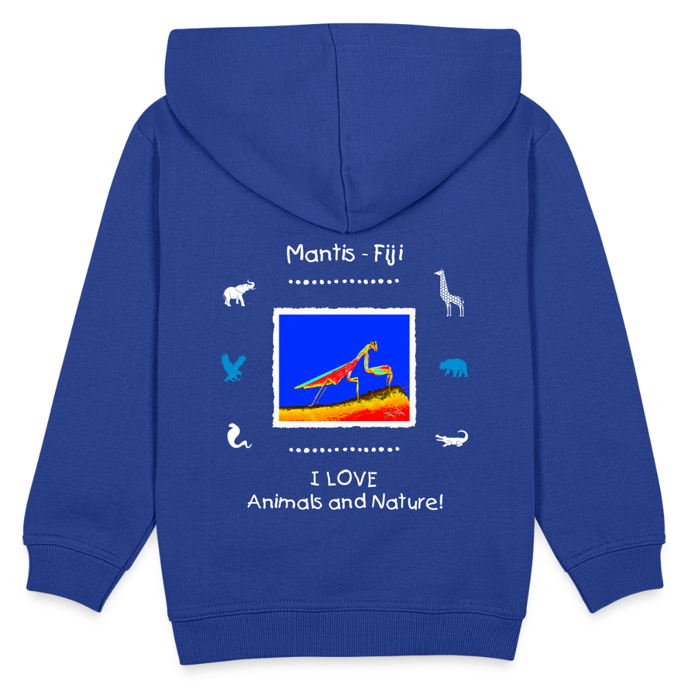 21.09.23 Taijn Torijn "Mantis" KINDER Premium Hoodie - Royalblau