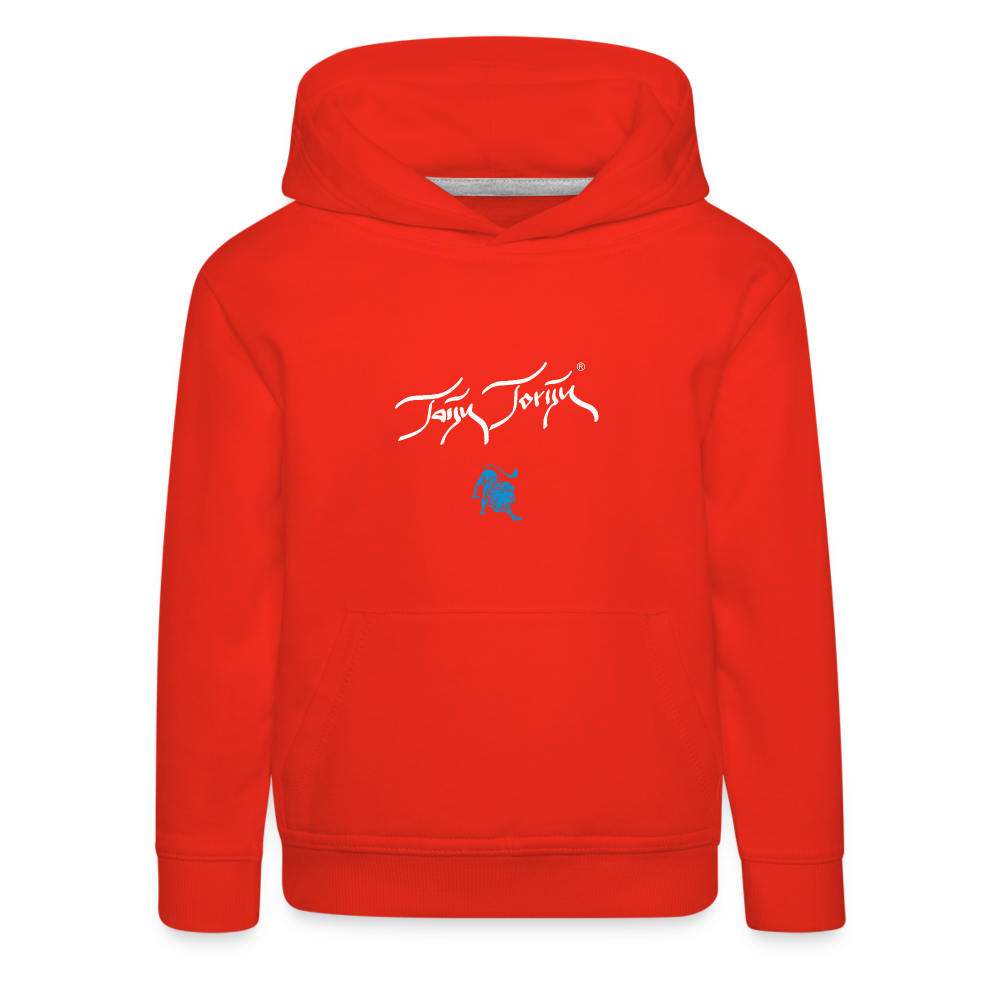 21.09.23 Taijn Torijn "Mantis" KINDER Premium Hoodie - Rot