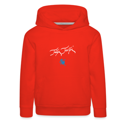 21.09.23 Taijn Torijn "Mantis" KINDER Premium Hoodie - Rot