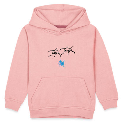 21.09.23 Taijn Torijn "Mantis" KINDER Premium Hoodie PINK - Kristallrosa