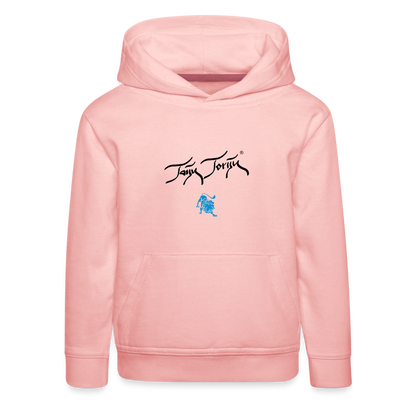 21.09.23 Taijn Torijn "Mantis" KINDER Premium Hoodie PINK - Kristallrosa