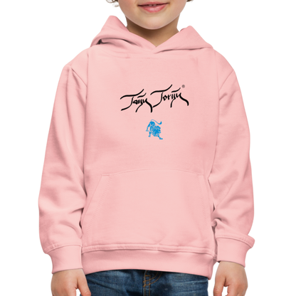 21.09.23 Taijn Torijn "Mantis" KINDER Premium Hoodie PINK - Kristallrosa