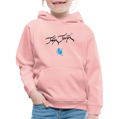 21.09.23 Taijn Torijn "Mantis" KINDER Premium Hoodie PINK - Kristallrosa