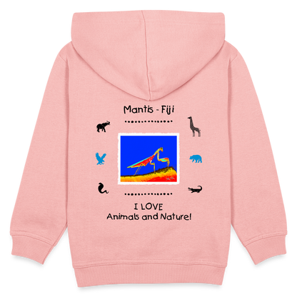 21.09.23 Taijn Torijn "Mantis" KINDER Premium Hoodie PINK - Kristallrosa