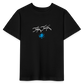 20.10.23 Taijn Torijn "Diver´s Ok - Let´s Go Diving" KINDER Bio T-Shirt Rot - Schwarz