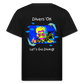 20.10.23 Taijn Torijn "Diver´s Ok - Let´s Go Diving" KINDER Bio T-Shirt Rot - Schwarz