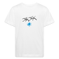 20.10.23 Taijn Torijn "Diver´s Ok - Let´s Go Diving" KINDER Bio T-Shirt - Hellblau / Weiß - weiß
