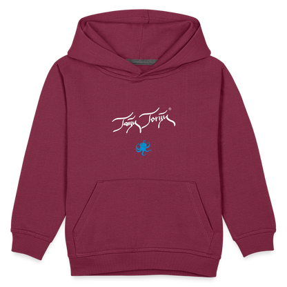 20.10.23 Taijn Torijn "Diver´s Ok - Let´s Go Diving" KINDER Premium Hoodie - Bordeaux