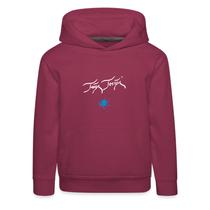 20.10.23 Taijn Torijn "Diver´s Ok - Let´s Go Diving" KINDER Premium Hoodie - Bordeaux