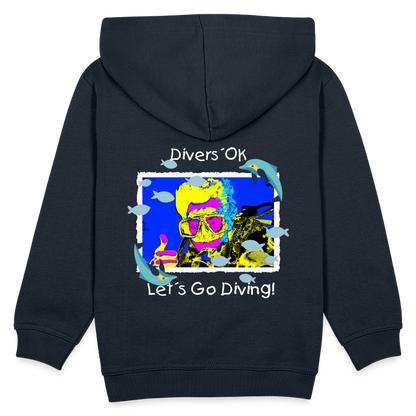 20.10.23 Taijn Torijn "Diver´s Ok - Let´s Go Diving" KINDER Premium Hoodie - Navy