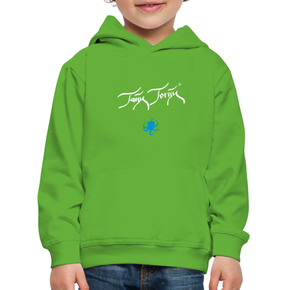 20.10.23 Taijn Torijn "Diver´s Ok - Let´s Go Diving" KINDER Premium Hoodie - Hellgrün