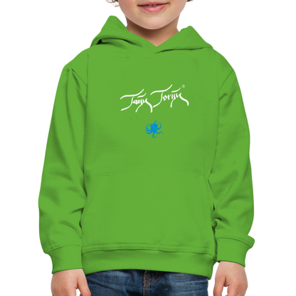 20.10.23 Taijn Torijn "Diver´s Ok - Let´s Go Diving" KINDER Premium Hoodie - Hellgrün