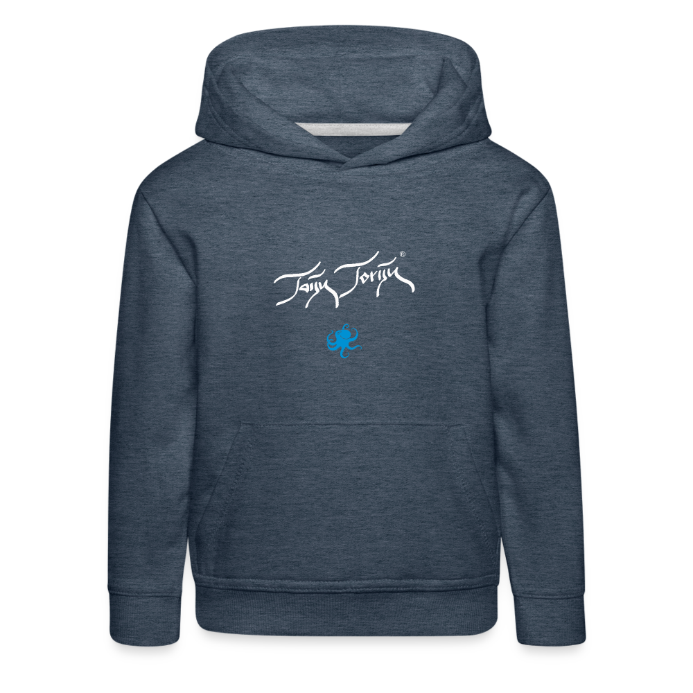 20.10.23 Taijn Torijn "Diver´s Ok - Let´s Go Diving" KINDER Premium Hoodie - Jeansblau