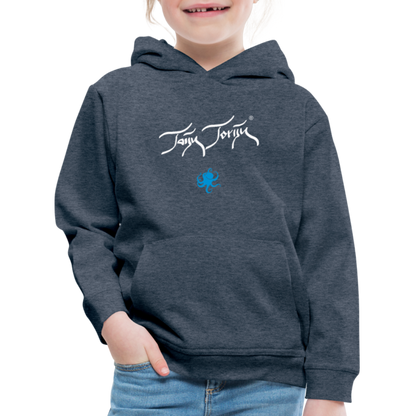 20.10.23 Taijn Torijn "Diver´s Ok - Let´s Go Diving" KINDER Premium Hoodie - Jeansblau