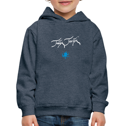 20.10.23 Taijn Torijn "Diver´s Ok - Let´s Go Diving" KINDER Premium Hoodie - Jeansblau