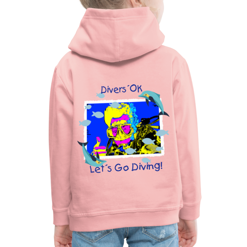 20.10.23 Taijn Torijn "Diver´s Ok - Let´s Go Diving" KINDER Premium Hoodie - Kristallrosa - Kristallrosa