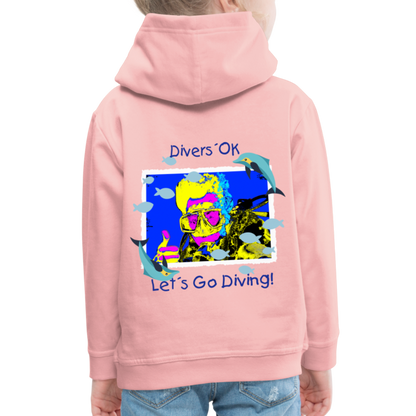 20.10.23 Taijn Torijn "Diver´s Ok - Let´s Go Diving" KINDER Premium Hoodie - Kristallrosa - Kristallrosa