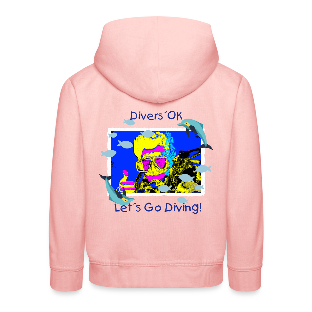 20.10.23 Taijn Torijn "Diver´s Ok - Let´s Go Diving" KINDER Premium Hoodie - Kristallrosa - Kristallrosa