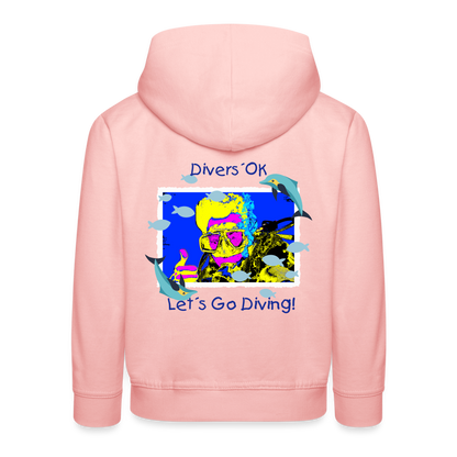 20.10.23 Taijn Torijn "Diver´s Ok - Let´s Go Diving" KINDER Premium Hoodie - Kristallrosa - Kristallrosa