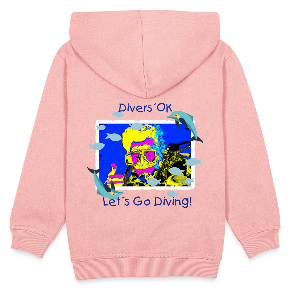 20.10.23 Taijn Torijn "Diver´s Ok - Let´s Go Diving" KINDER Premium Hoodie - Kristallrosa - Kristallrosa