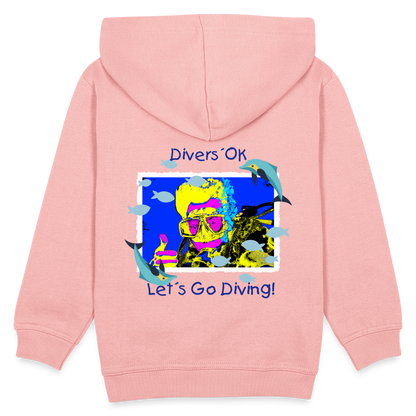 20.10.23 Taijn Torijn "Diver´s Ok - Let´s Go Diving" KINDER Premium Hoodie - Kristallrosa - Kristallrosa