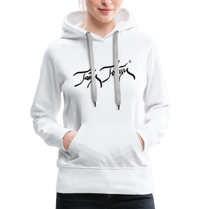 08.11.23 Taijn Torijn "Blacktip Reef Sharks - Bora Bora" - DAMEN Premium Hoodie - Mint - weiß